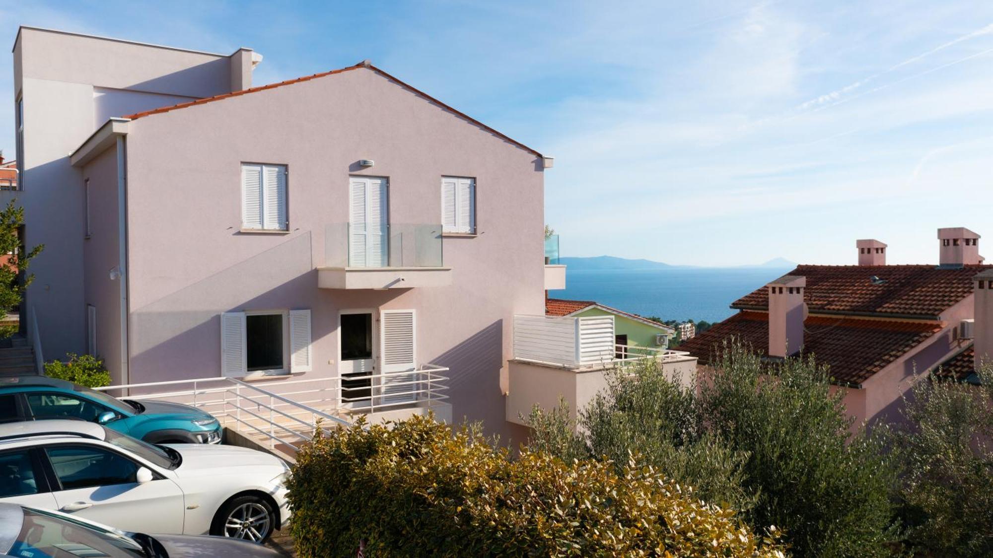 Casa M Rabac Lejlighed Eksteriør billede